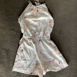 Club Monaco floral romper